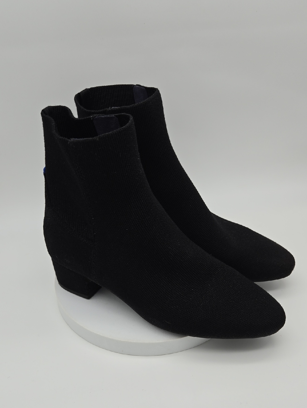 Rothy's Black Knit Ankle Booties